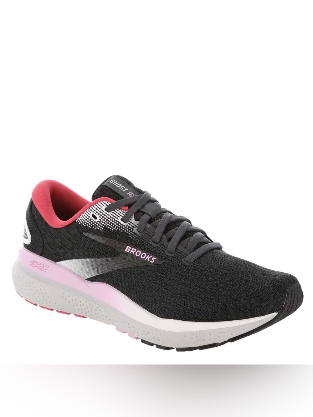 Brooks Ghost 16 (Women's) Black/Ebony/Raspberry sz 8.5
